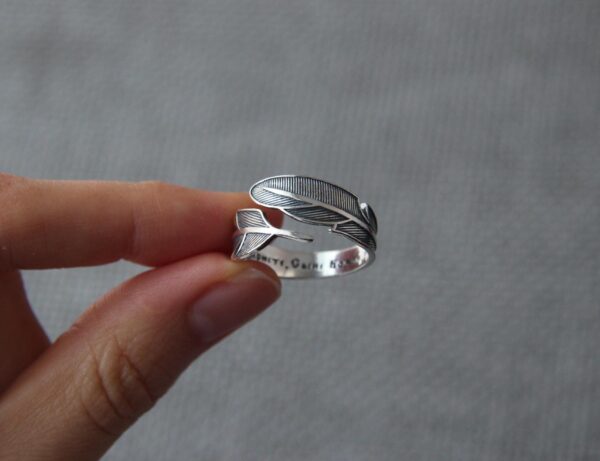 Angel Feather Orthodox Ring