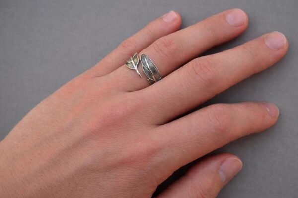 Angel Feather Orthodox Ring