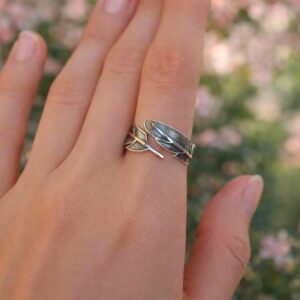 Angel Feather Orthodox Ring