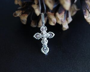 Purple Blossom Cross